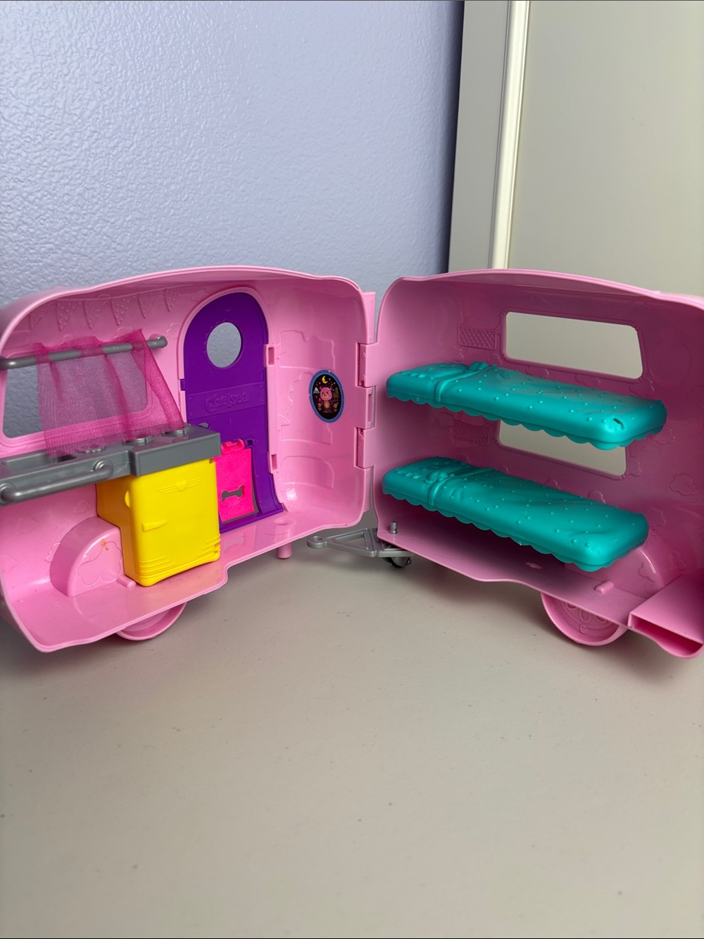 Pink & Purple Play Camper Toy for Kids